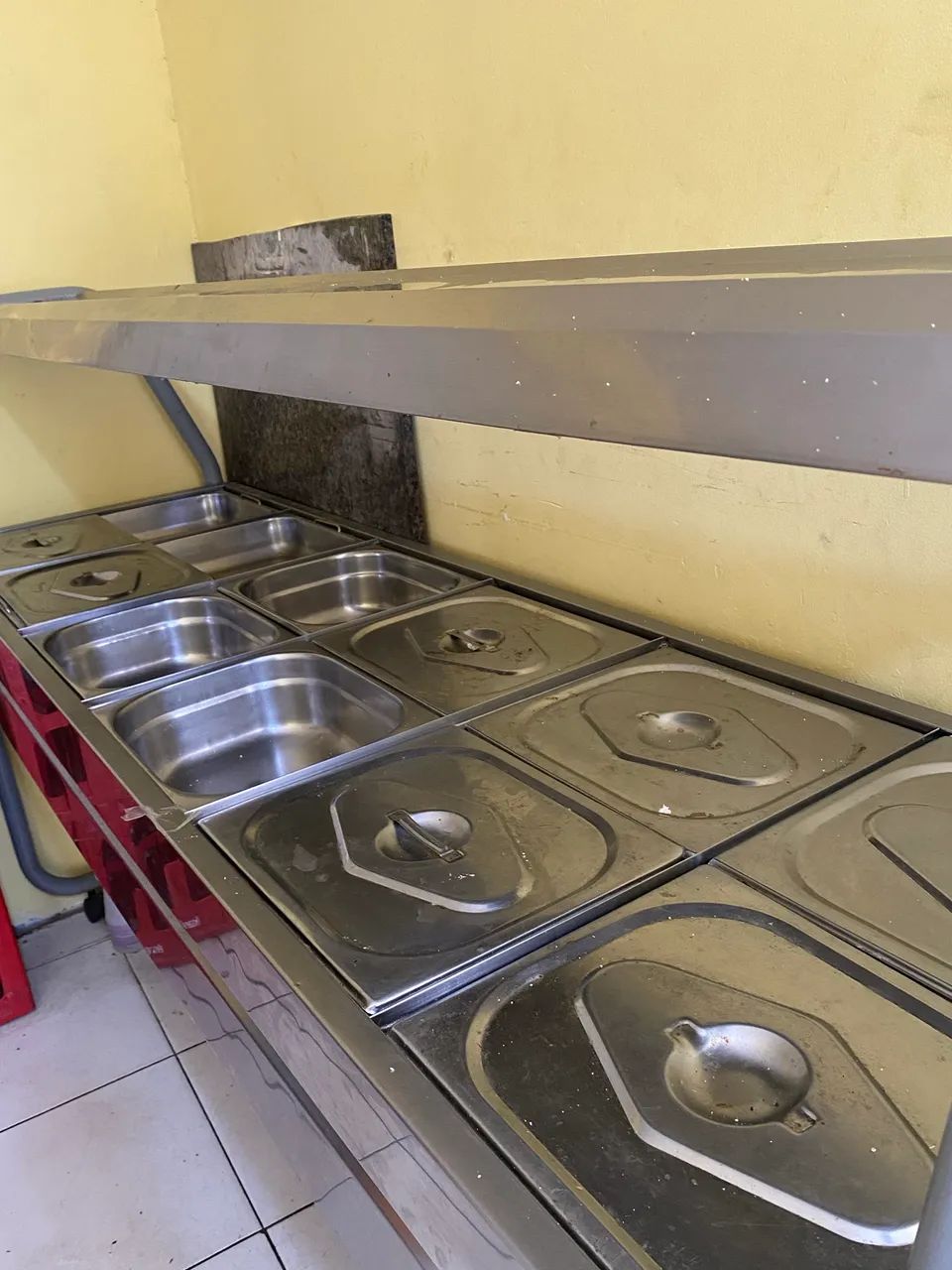 Bandejão de 12 Cubas, seminovo igual a zero  - Foto 2