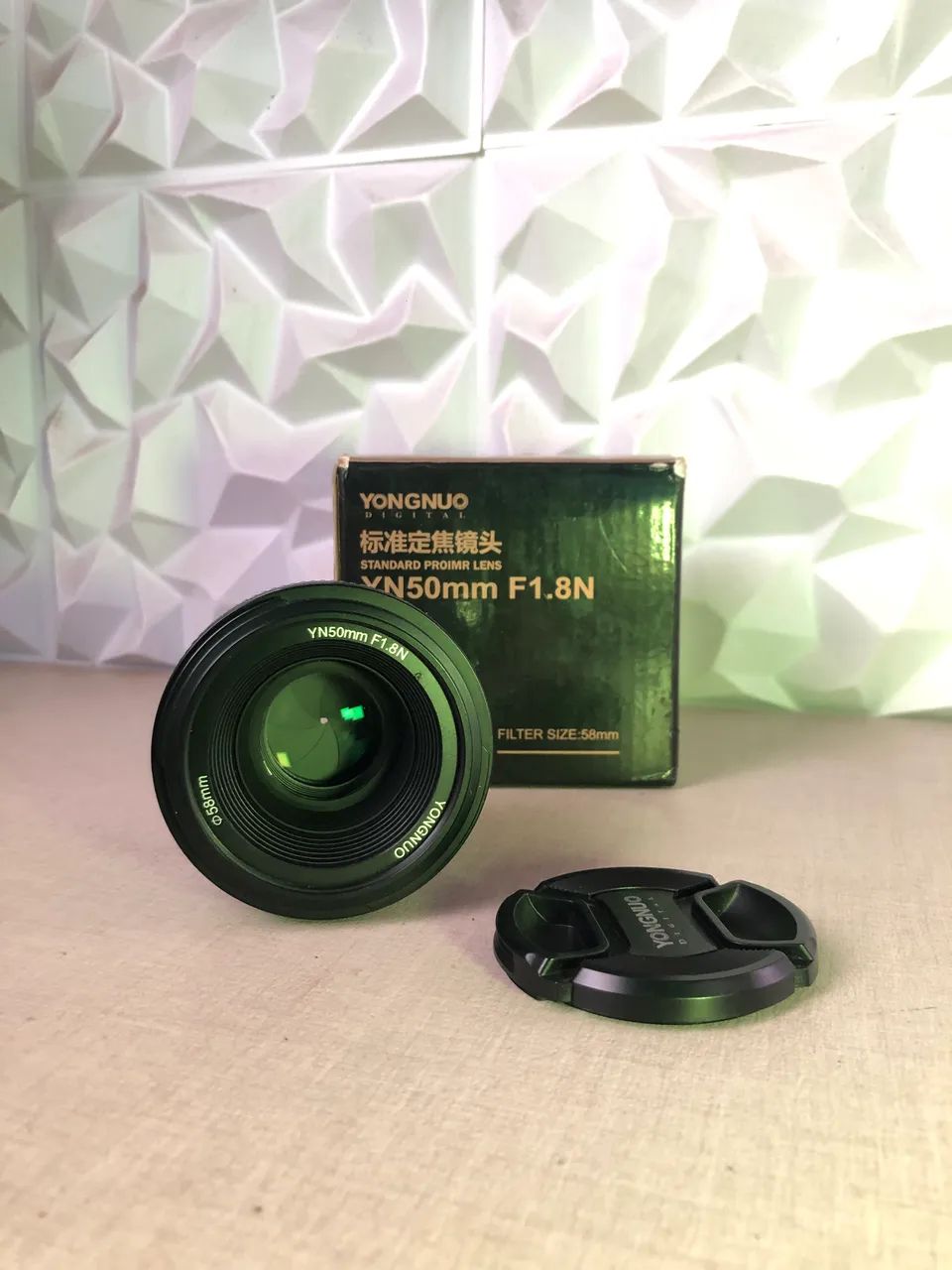 LENTE FOTÓGRAFICA COMPATÍVEL COM CÂMERA NIKON - Foto 2