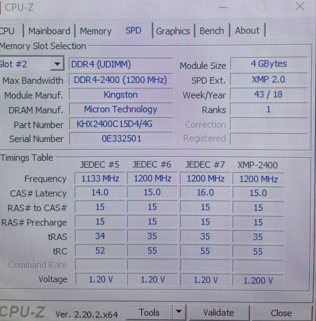 MEMÓRIA RAM HYPERX DDR4 4GB 2400mhz Com SUPORTE XMP 2.0 - Foto 2