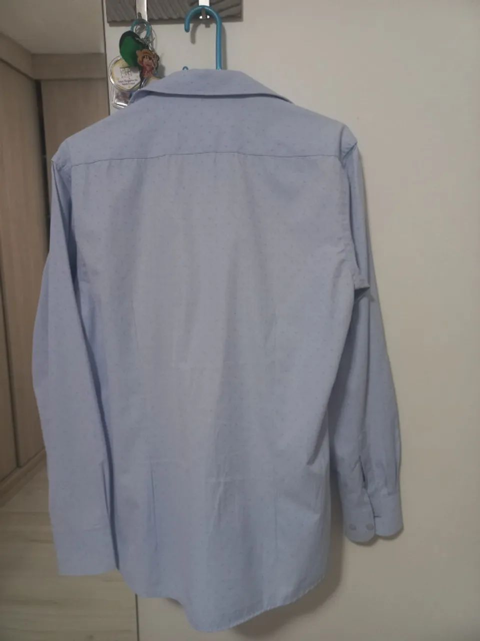 Camisa da marca Dudalina, modelo Slim Fit em algodão egípcio - Foto 2