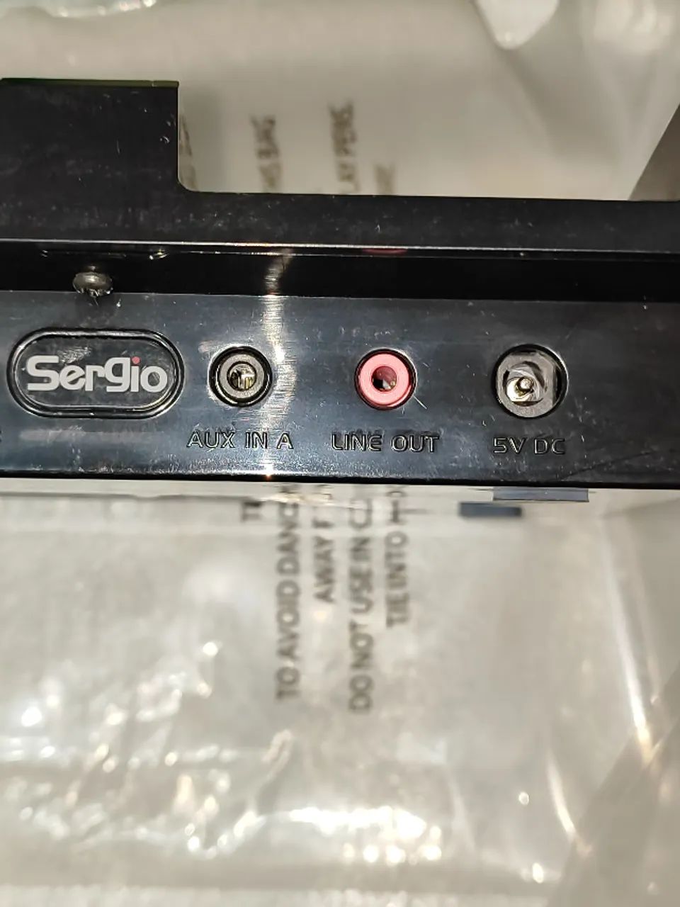 Controladora Dj mixer ISpin Para iPod/MP3 da SergioSpin Black  - Foto 4