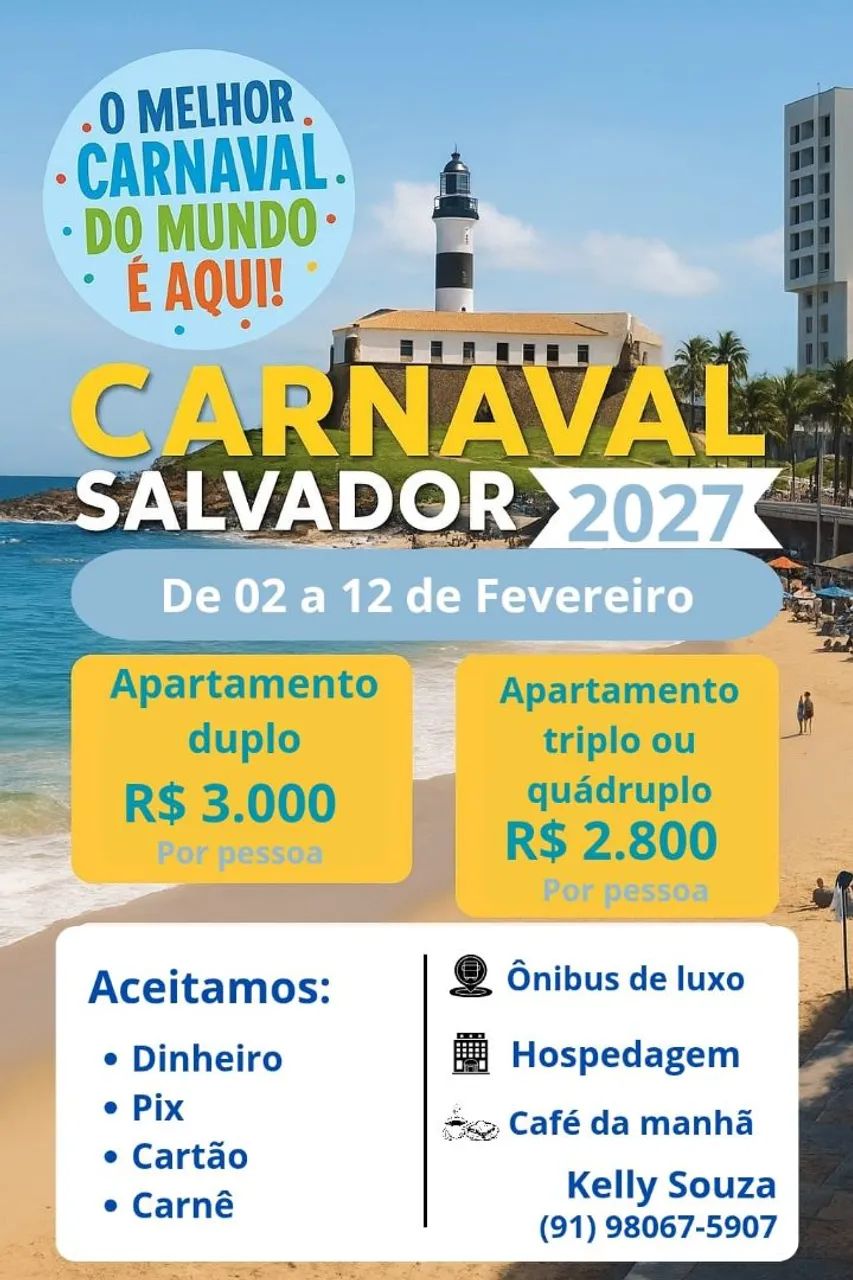 Carnaval Salvador 2027 - Foto 2