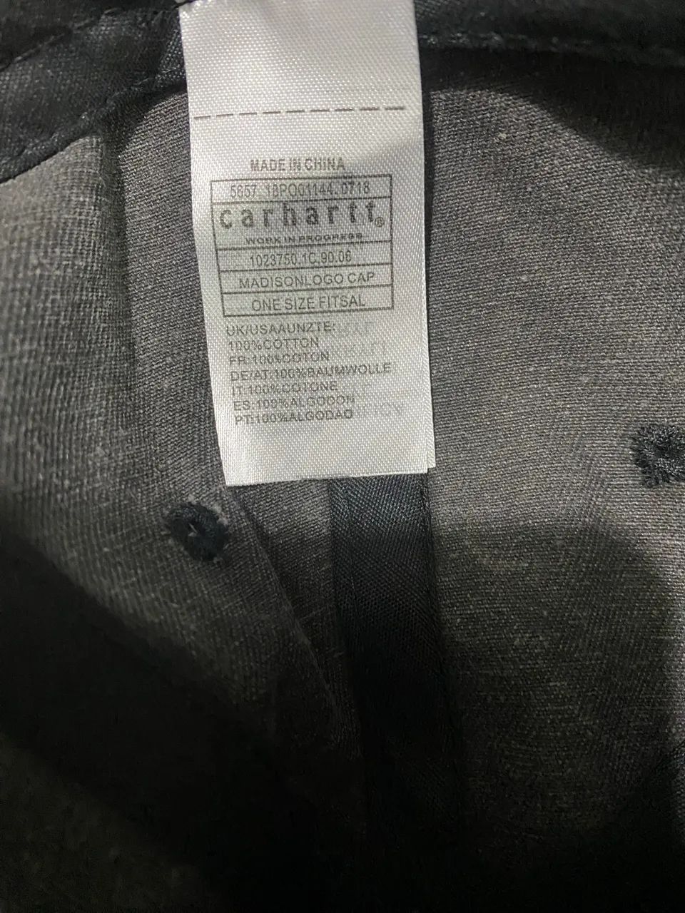 Boné cap carhartt  - Foto 2