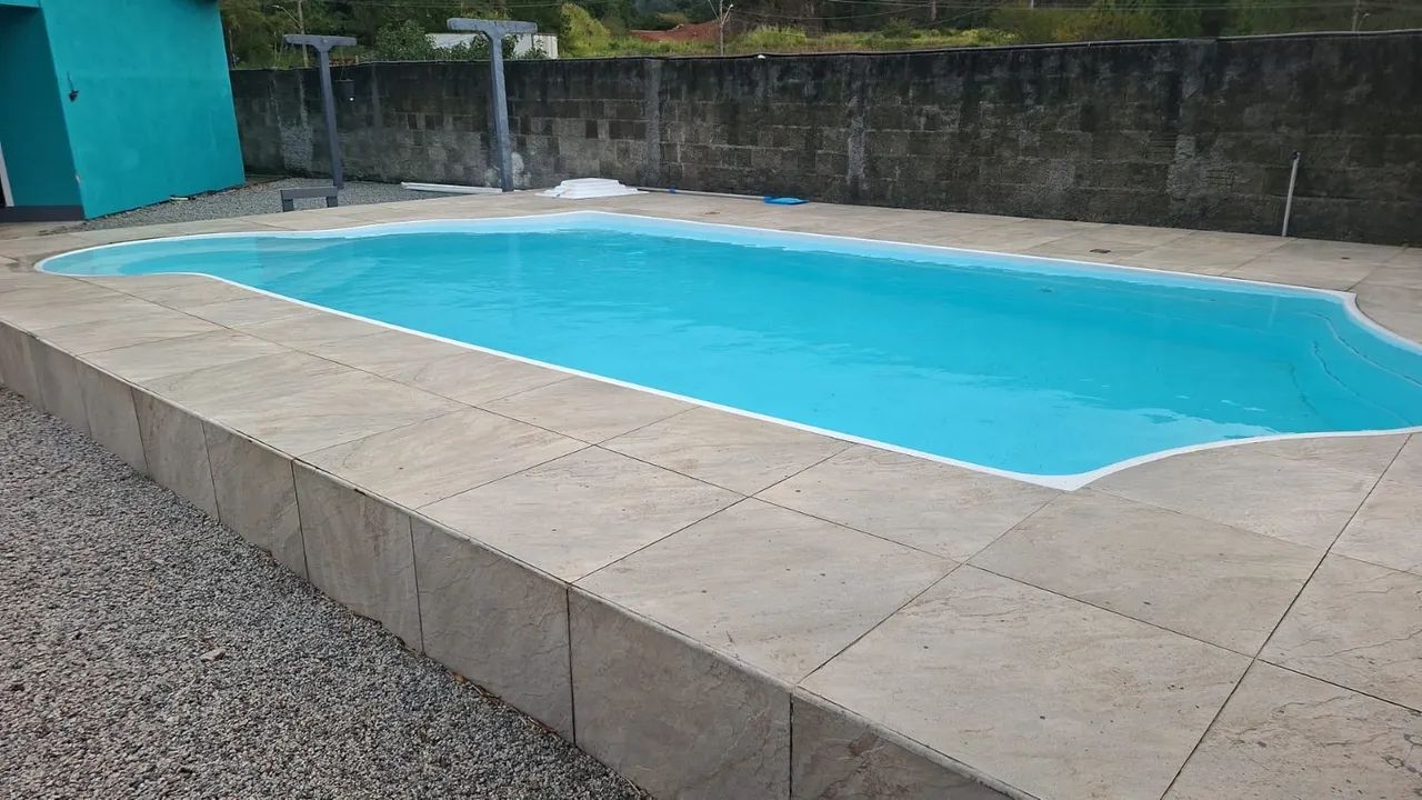 Piscina de fibra 