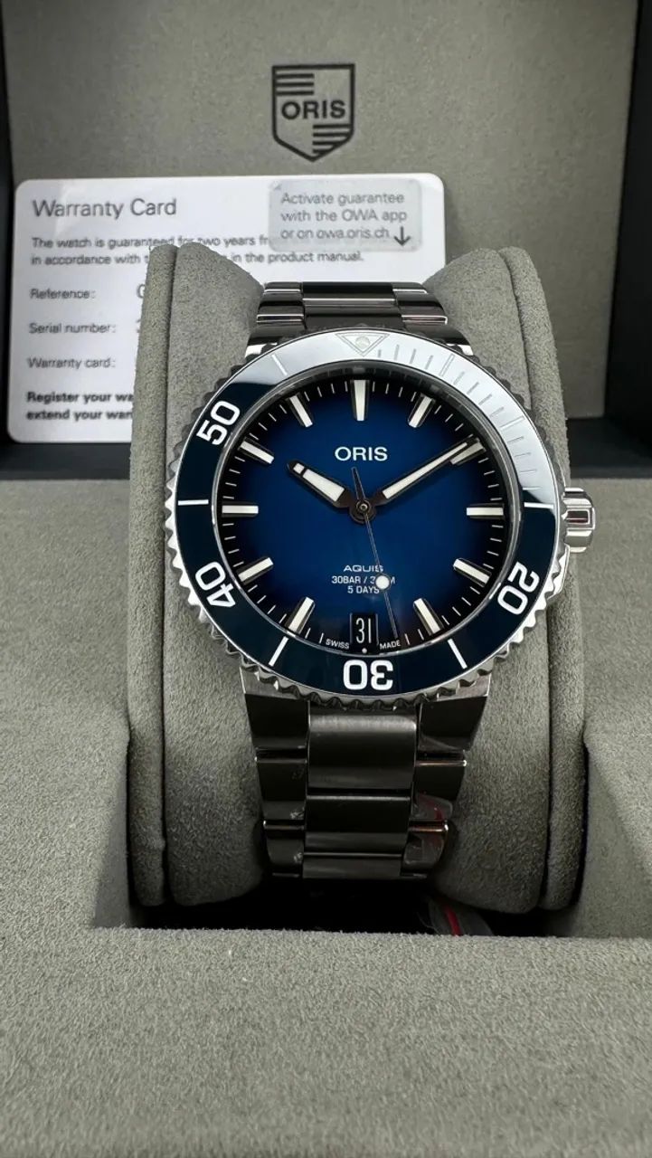 Oris Aquis Calibre 400 41mm 5 days
