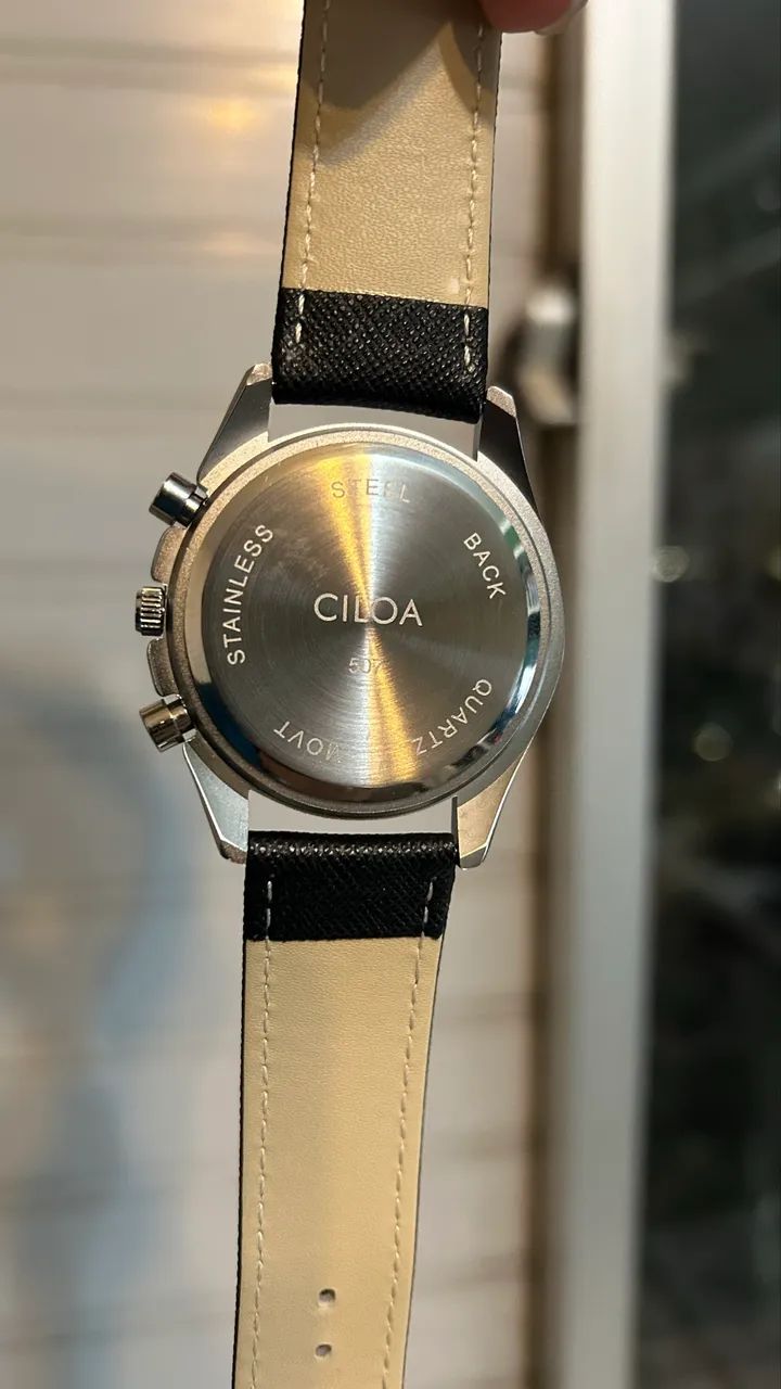 Relógio ciloa 507 quartz cronógrafo  - Foto 2