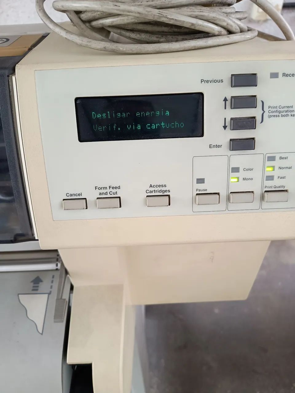 Vendo Impressora plotter hp designjet 755cm, funcionando.  - Foto 2