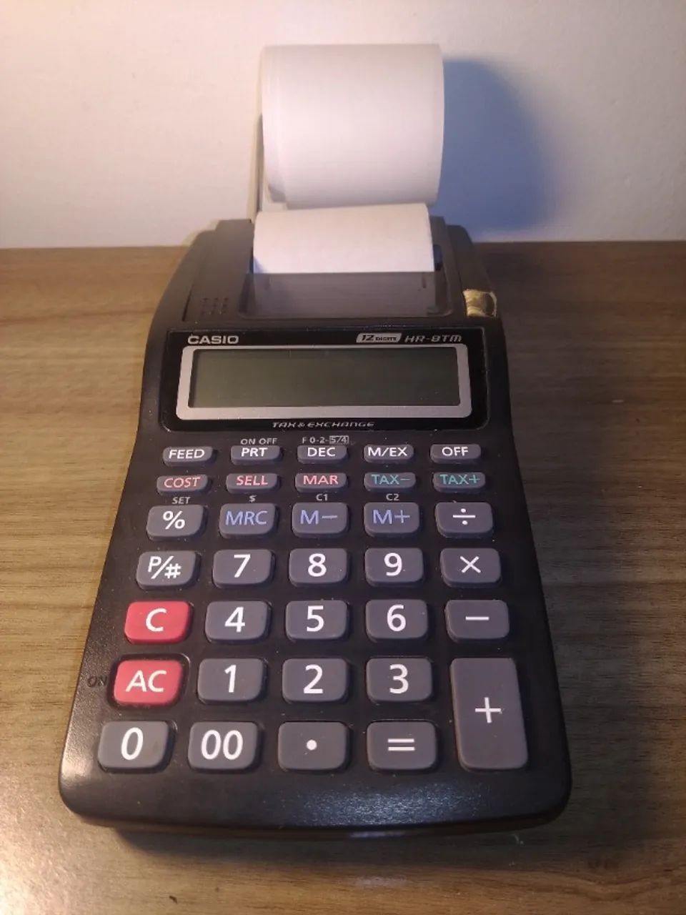 Calculadora Casio HR-8 TM 12 dígitos