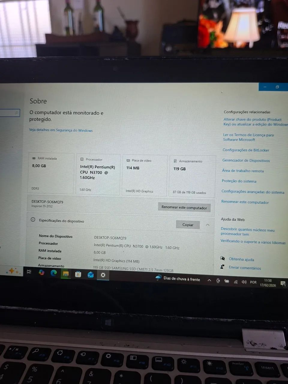 Notebook DELL INSPIRON 11 3152 - Foto 4