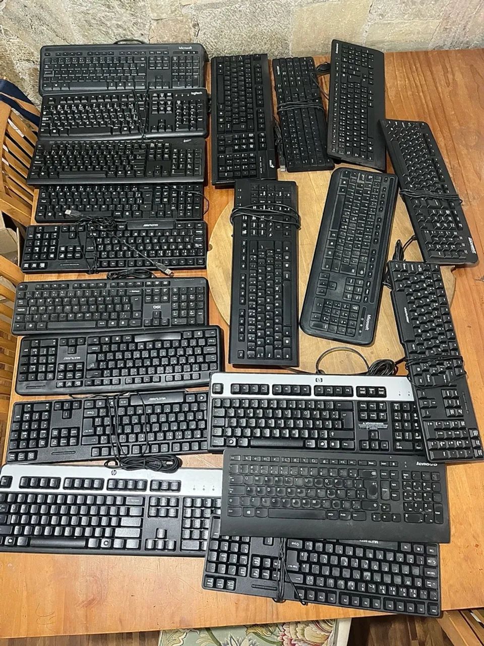 Teclados USB - Diversas Marcas e Modelos - Foto 2