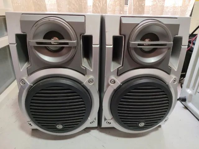 Par De Caixa Gradiente Sg-320 Bom Estado Funcionando