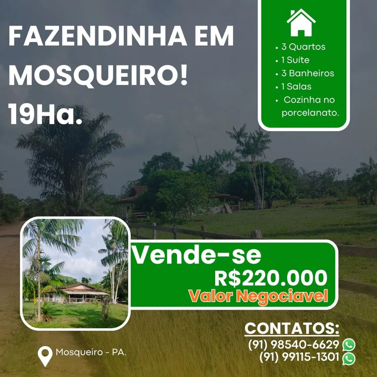 Fazendinha em Mosqueiro.