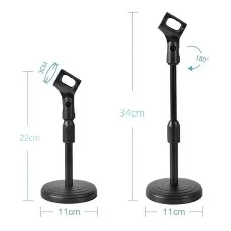 Suporte de microfone p mesa - Foto 2