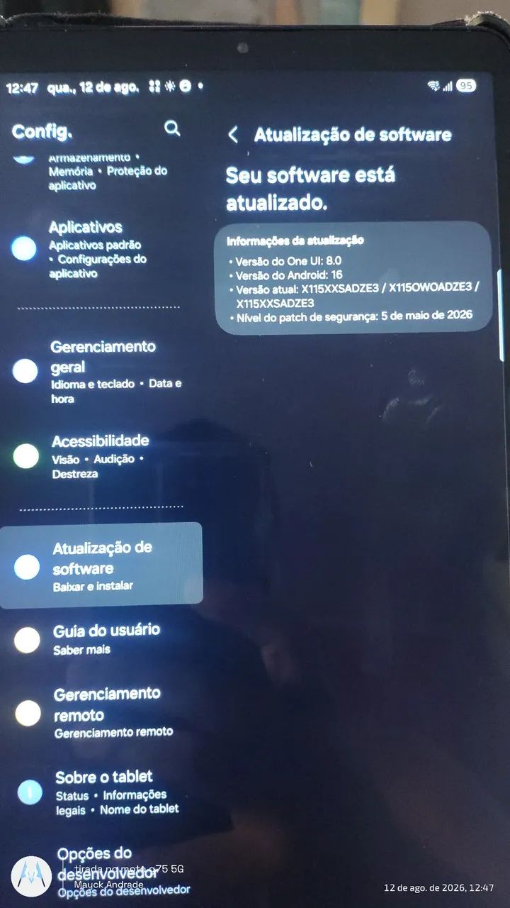 TABLET TAB A9 SM-X115 SAMSUNG 5G - Foto 3