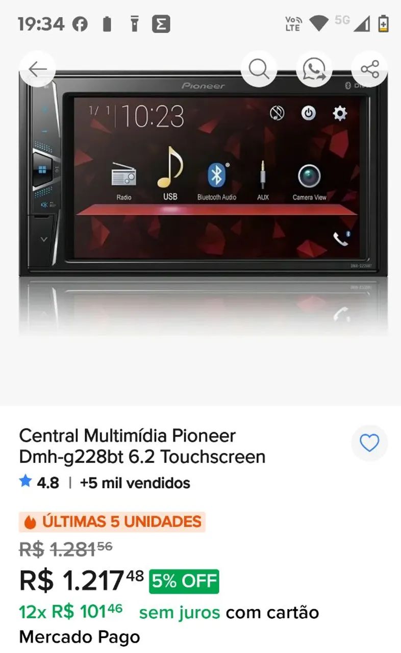Multimídia Pioneer  - Foto 3