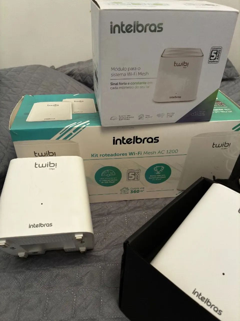Twibi Giga+ (2 unidades), Twibi Giga (2 unidades), Twibi FAST (1 unidade) - 5 unidades! - Foto 2