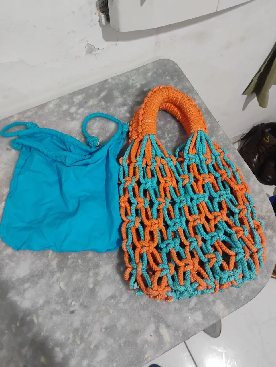 Bolsa de crochê 