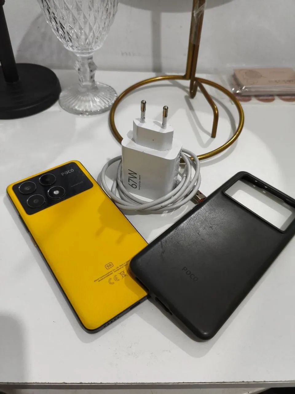 Poço X6 pro 12RAM 512GB amarelo - Celulares e Smartphones - Parada