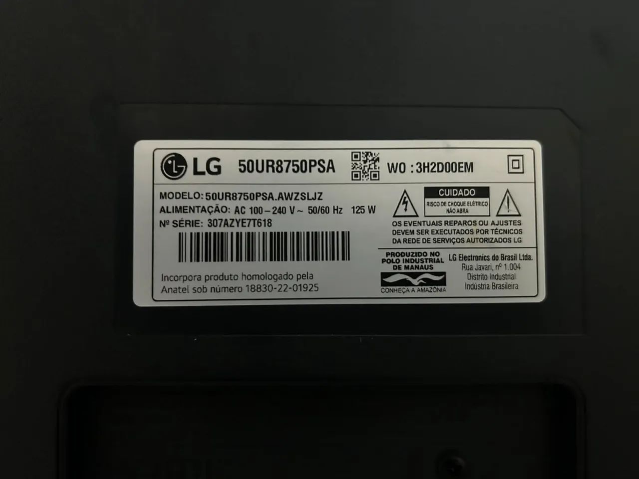 Tv Lg 50 polegadas *Tela quebrada* - Foto 4