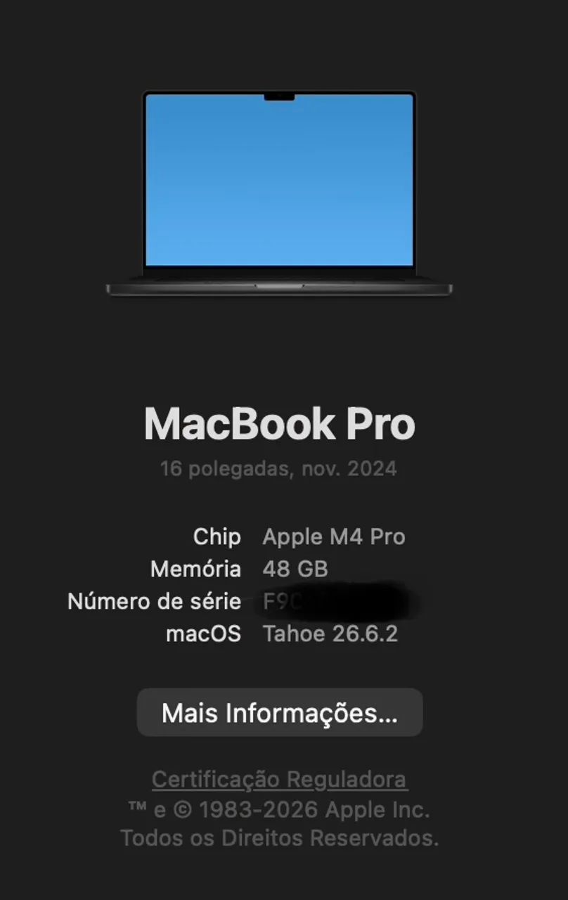 MacBook PRO M4 16, 48GB RAM, 512 SSD - Foto 4