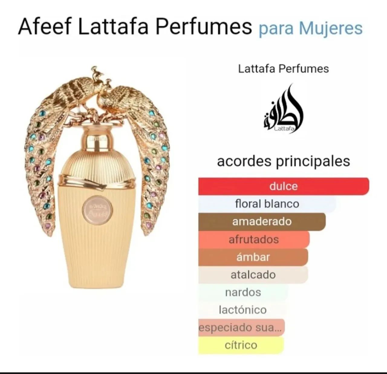 Perfume Árabe  afeef lacrado original - Foto 2