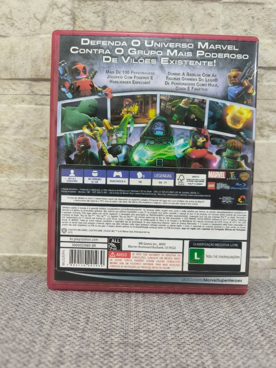 Lego Marvel Super Heroes para PS4  - Foto 2