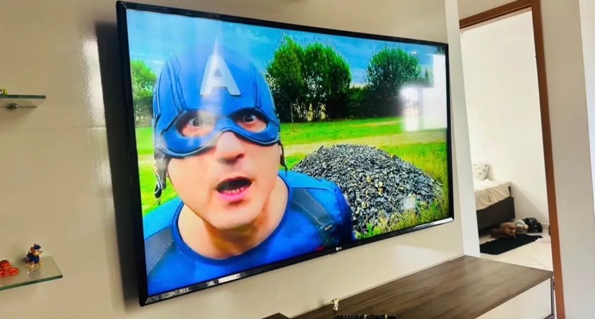 Tv smart 55 polegadas 4k - Foto 2