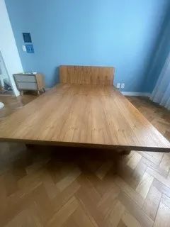 CANA ESTILO ORIENTAL MADEIRA MACIÇA COM FUTON
