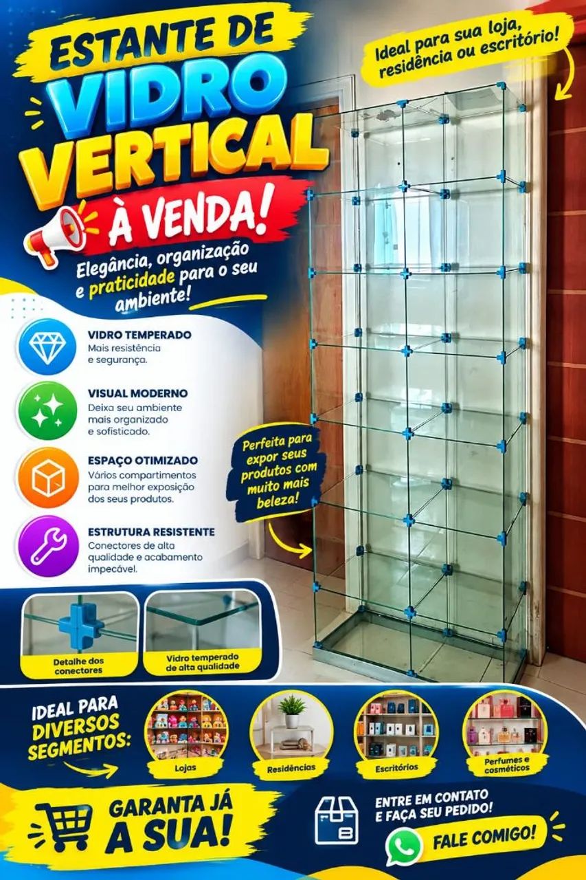 Espaço Kids e estante de vidro  - Foto 2