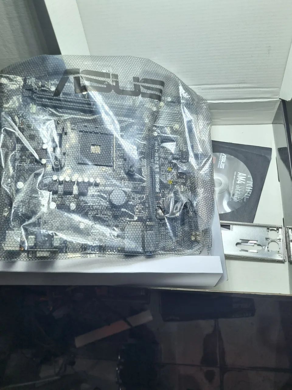 Placa mãe AM4 Asus Prime a320m-k/br - Foto 2