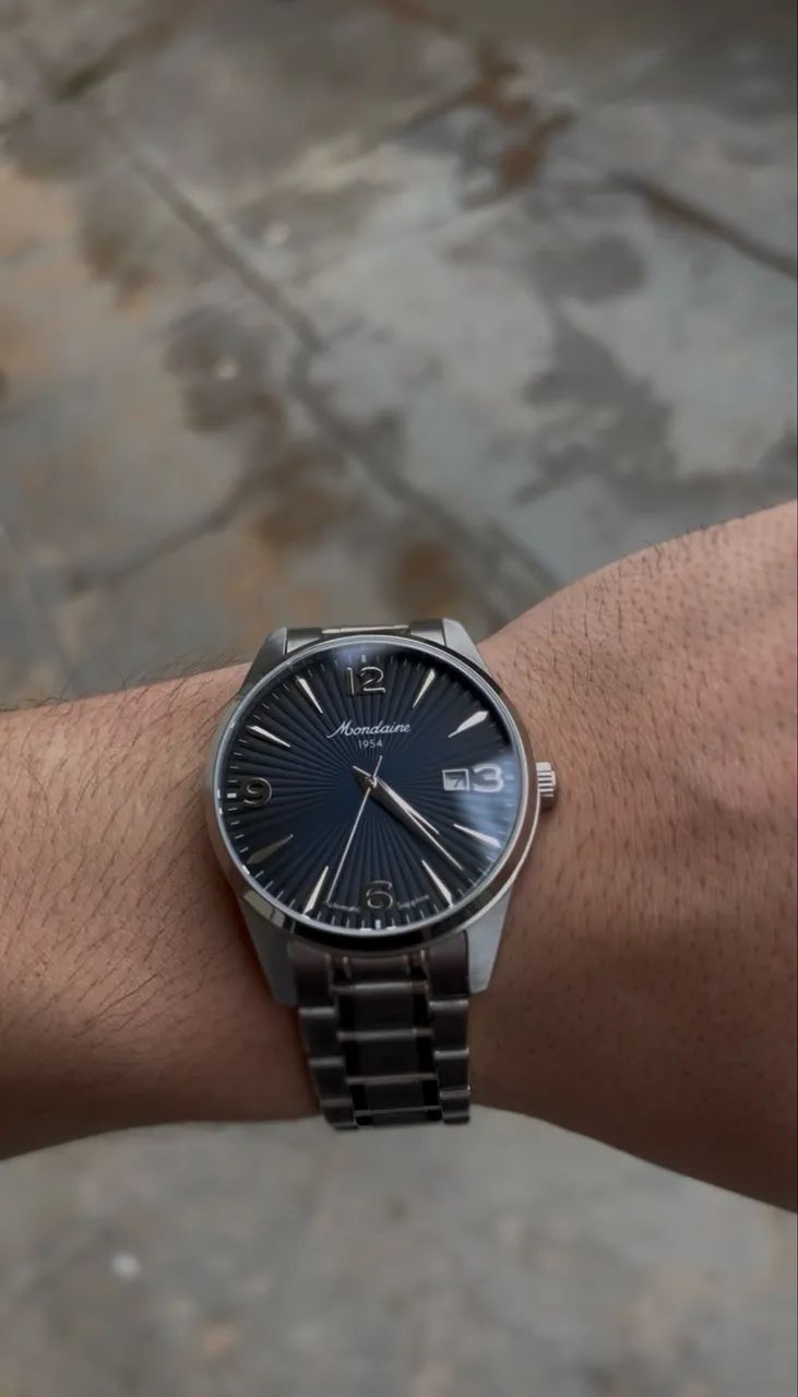 RELÓGIO MONDAINE AUTOMÁTICO 70 ANOS