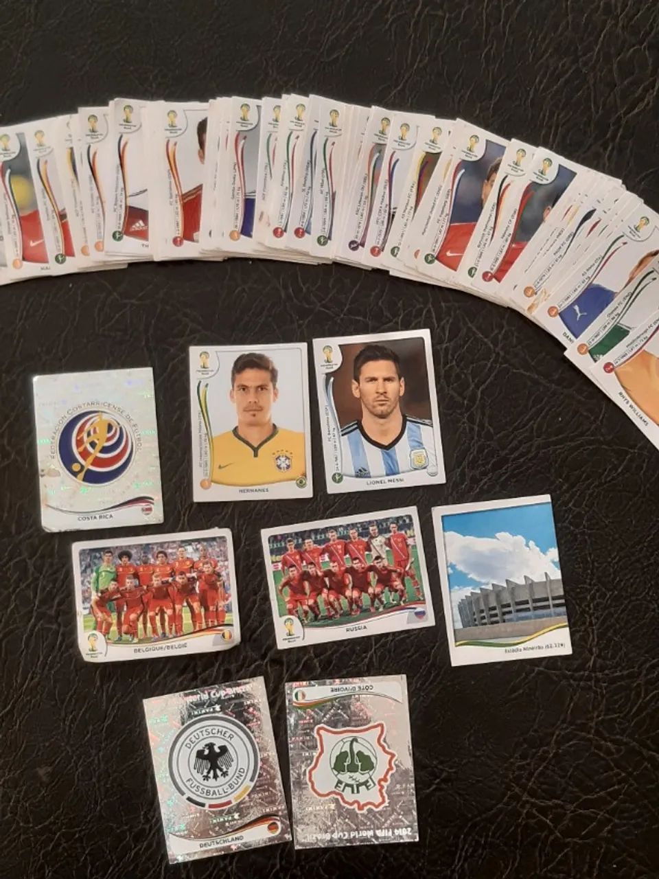 Lote figurinhas copa de 2014