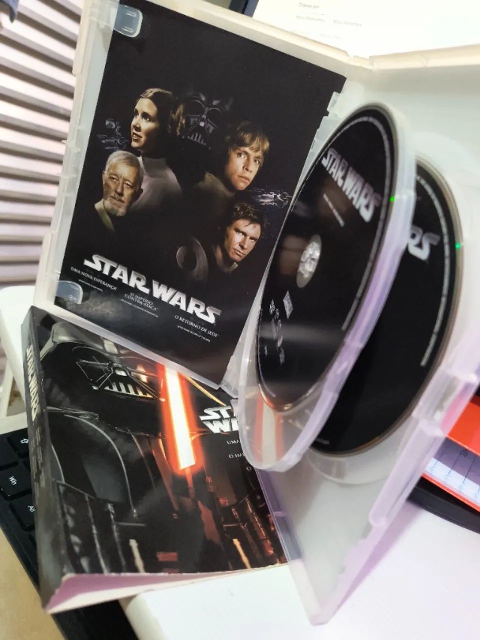 Box da trilogia clássica (Uma Nova Esperança, O Império Contra