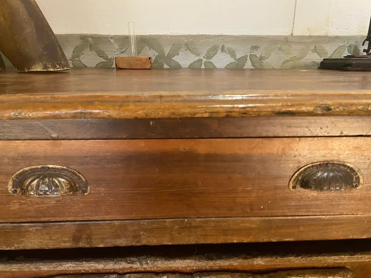 MESA DE MADEIRA ANTIGA - Foto 2