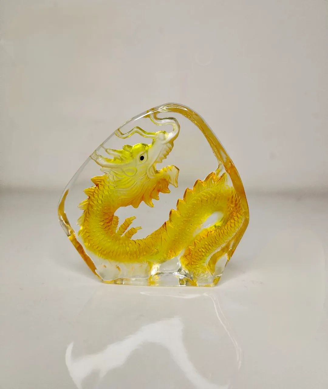 Dragão de Cristal Esculpido  - Foto 2