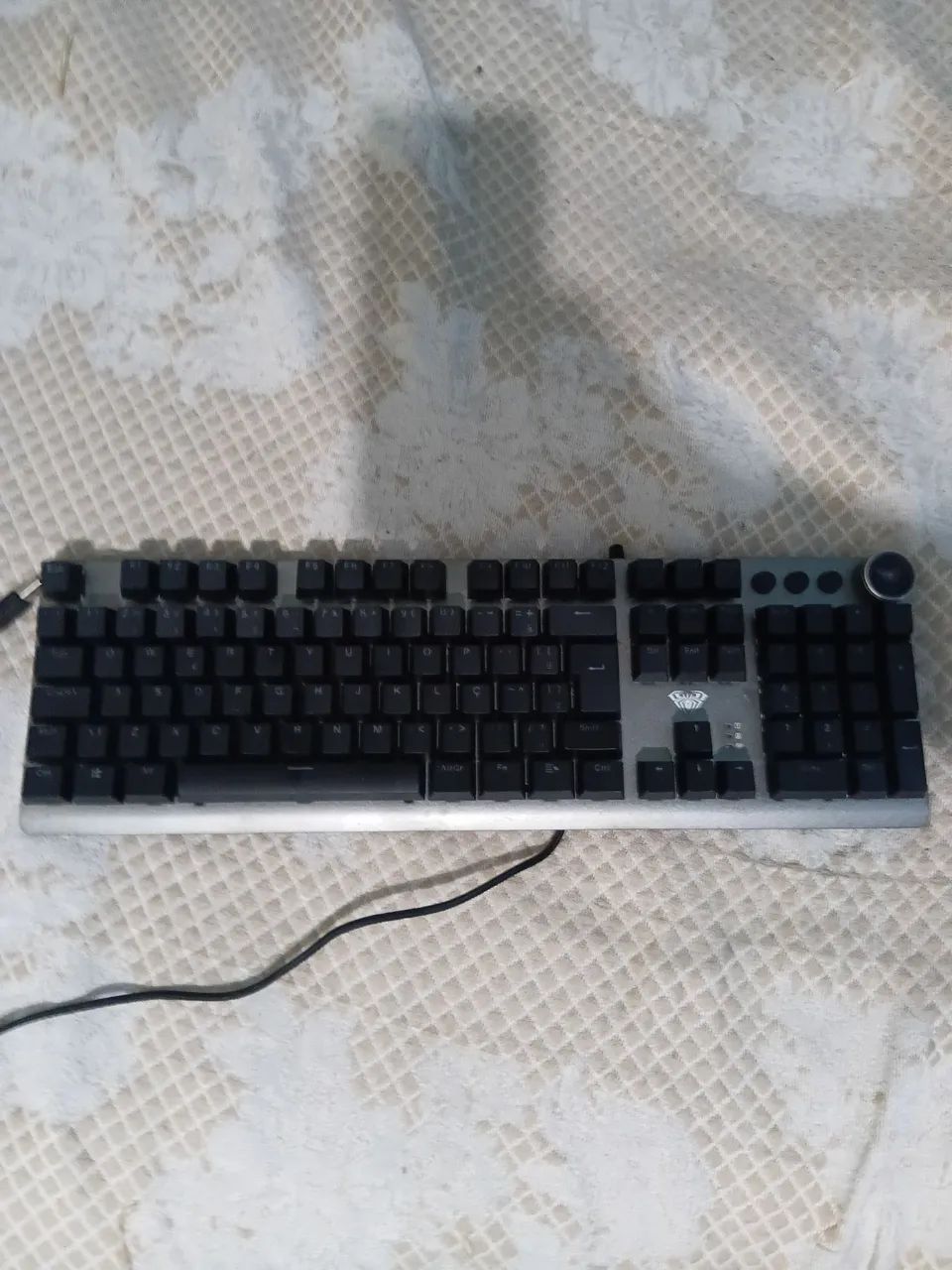 Vendo teclado mecânico da Aula, 100% - Foto 3