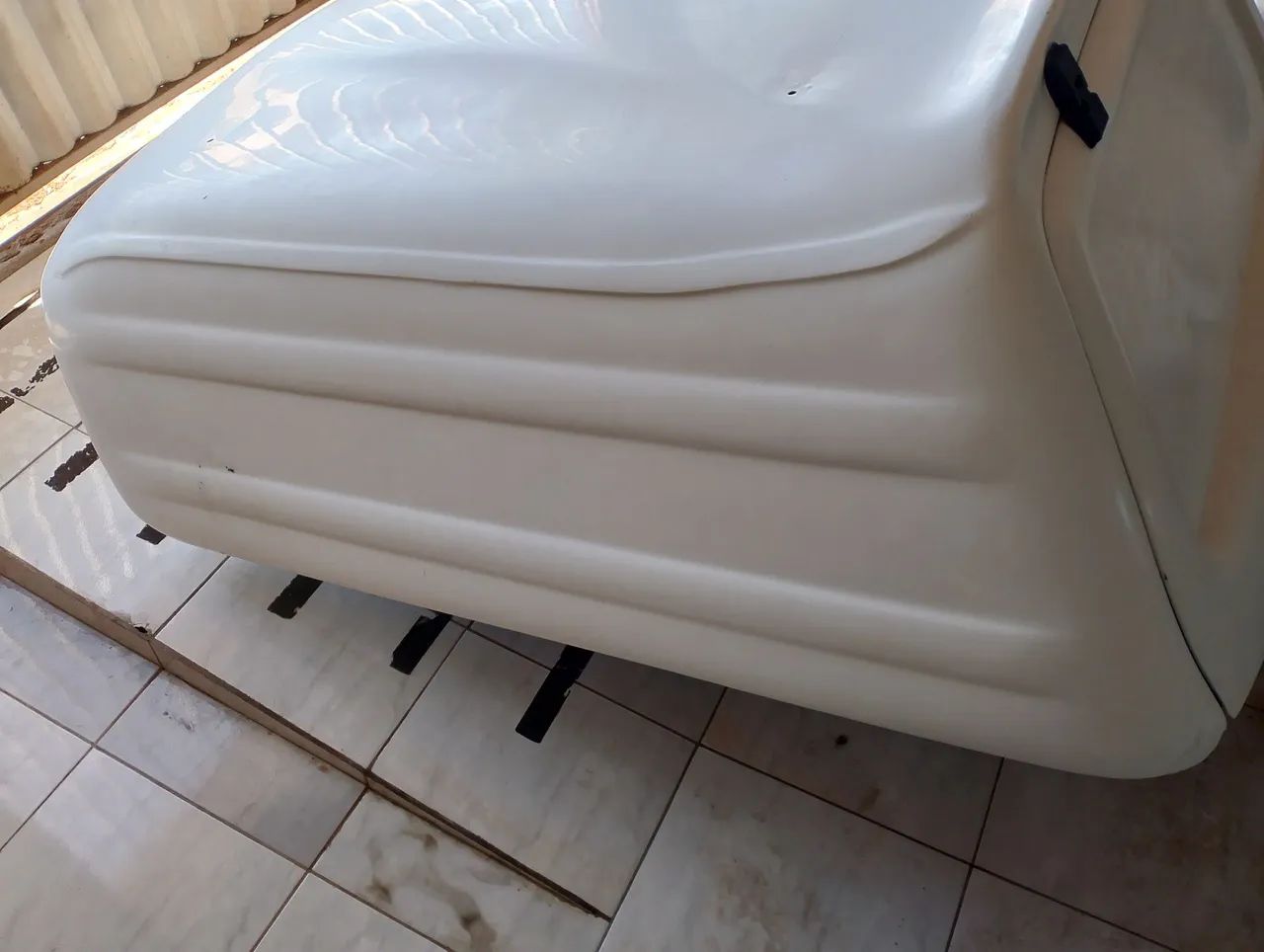Capota de fibra da Saveiro cabine simples  - Foto 4