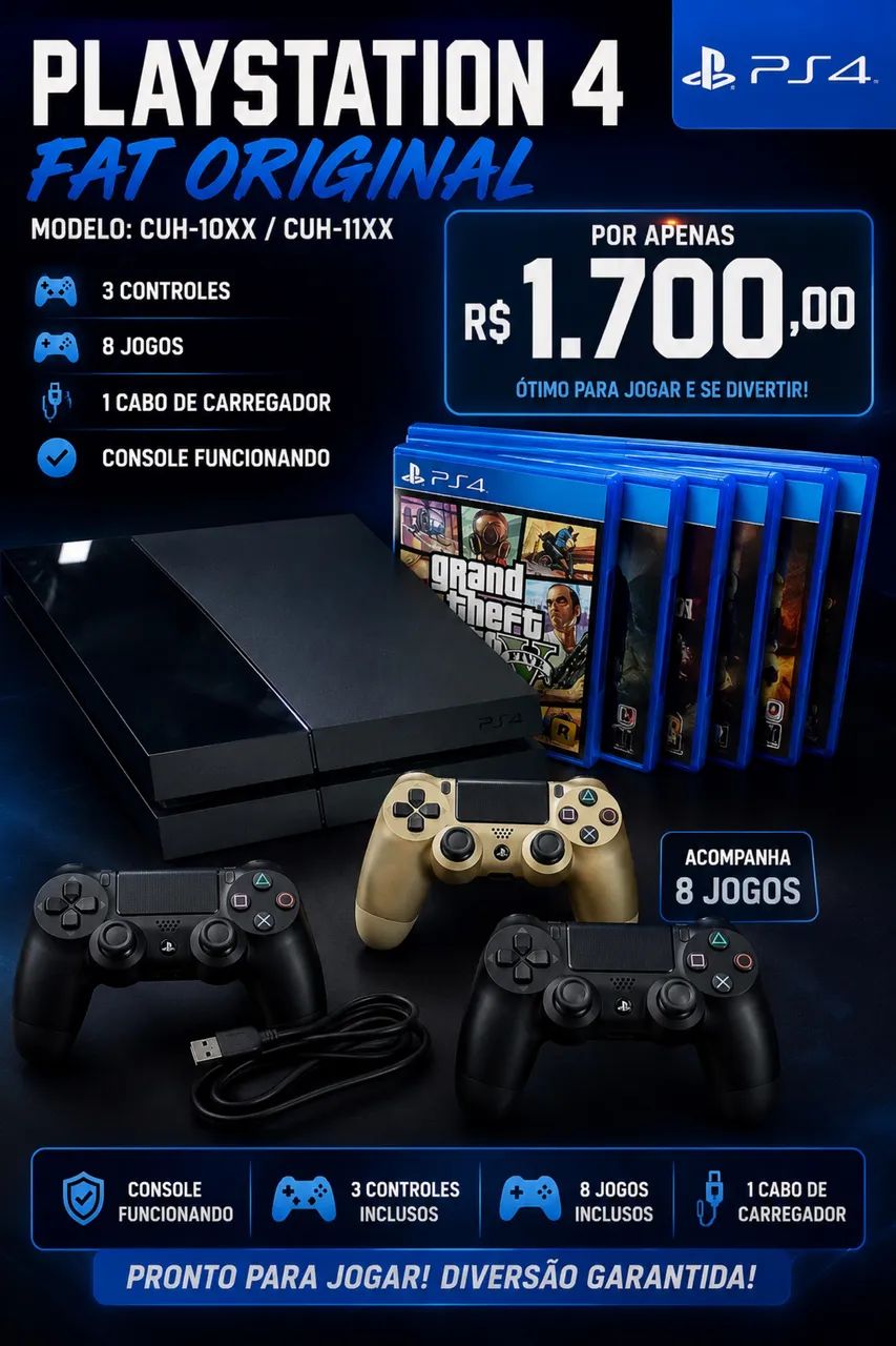PS4 fat. - Foto 3