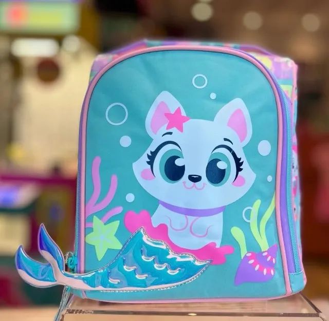 Lancheira pet sereia puket gata sereia