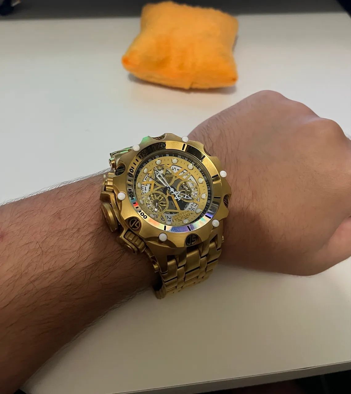 REL ÓGIO INVICTA RP - Dourado - Foto 2