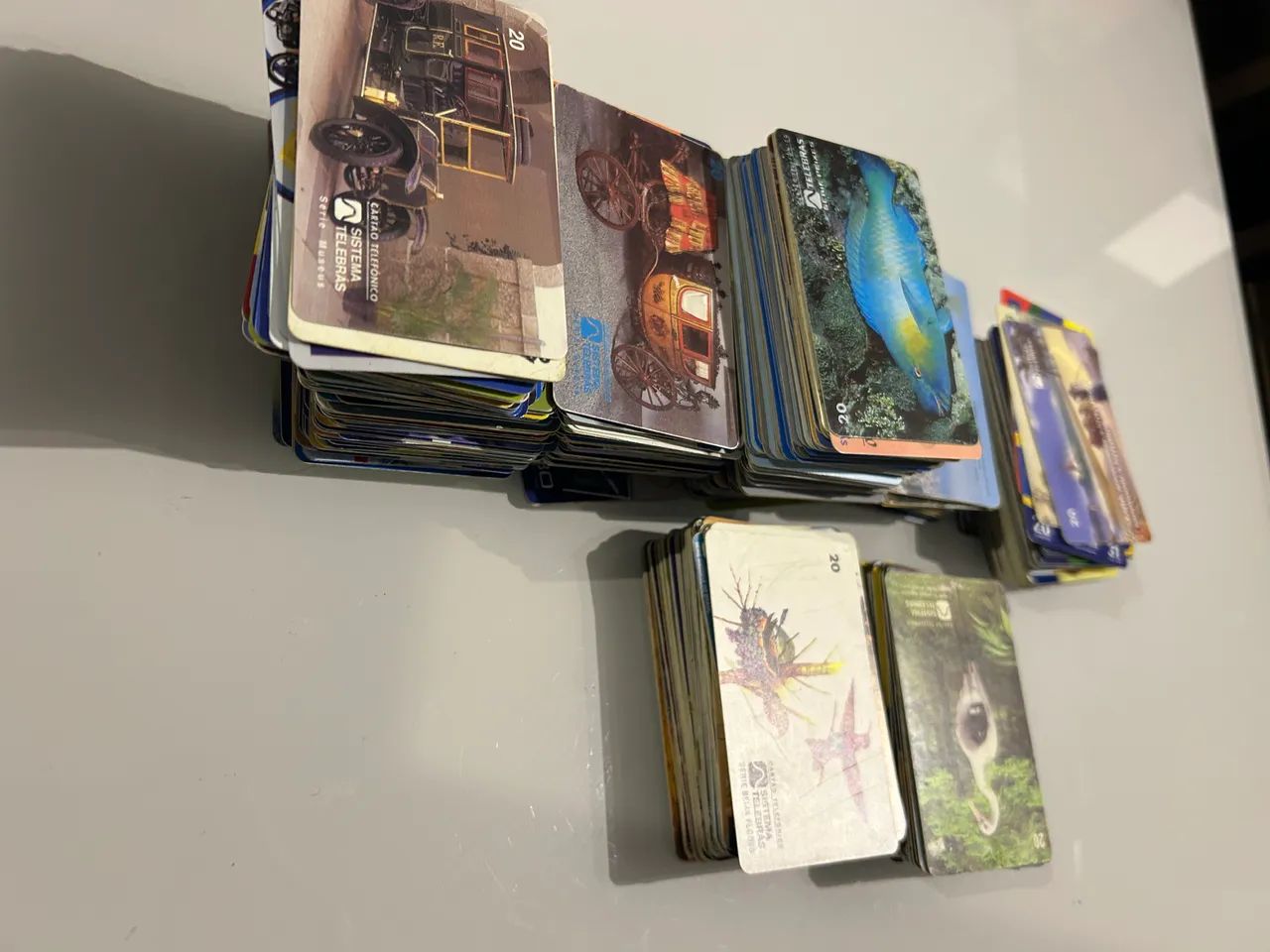 Coleção de cartões telefônicos (barata) - Foto 2
