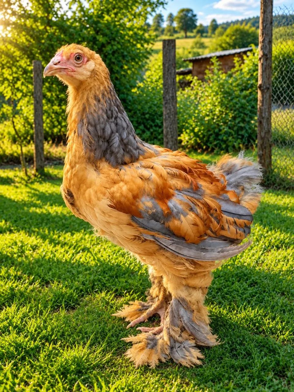 Galinha Brahma nova