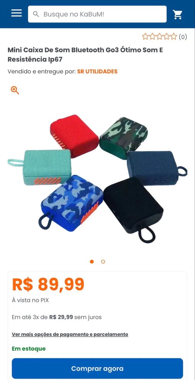 Caixinha de JBL G3 - Foto 5