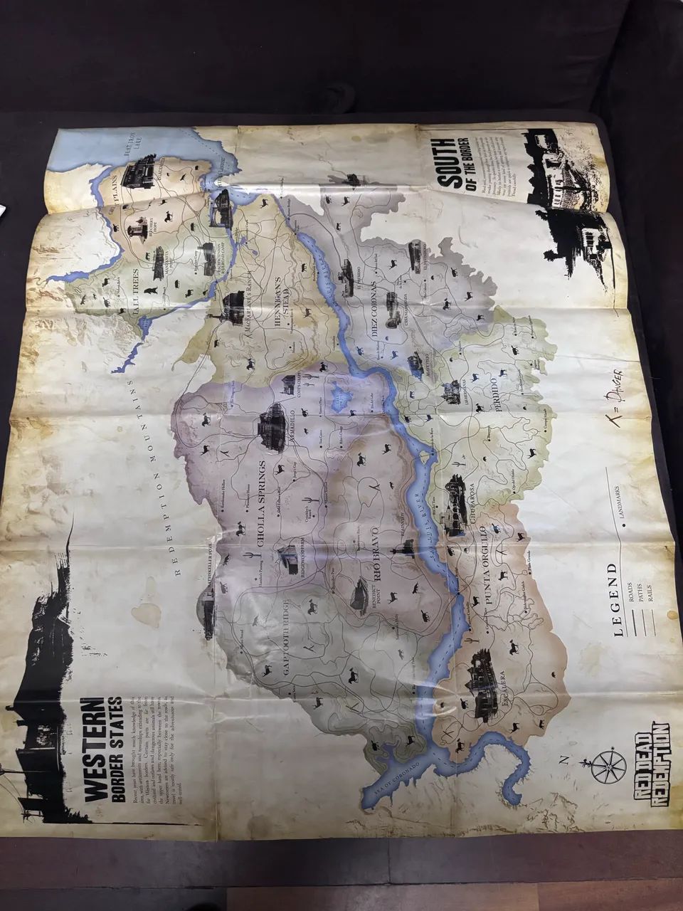 Mapa Red Dead Redemption - Foto 2