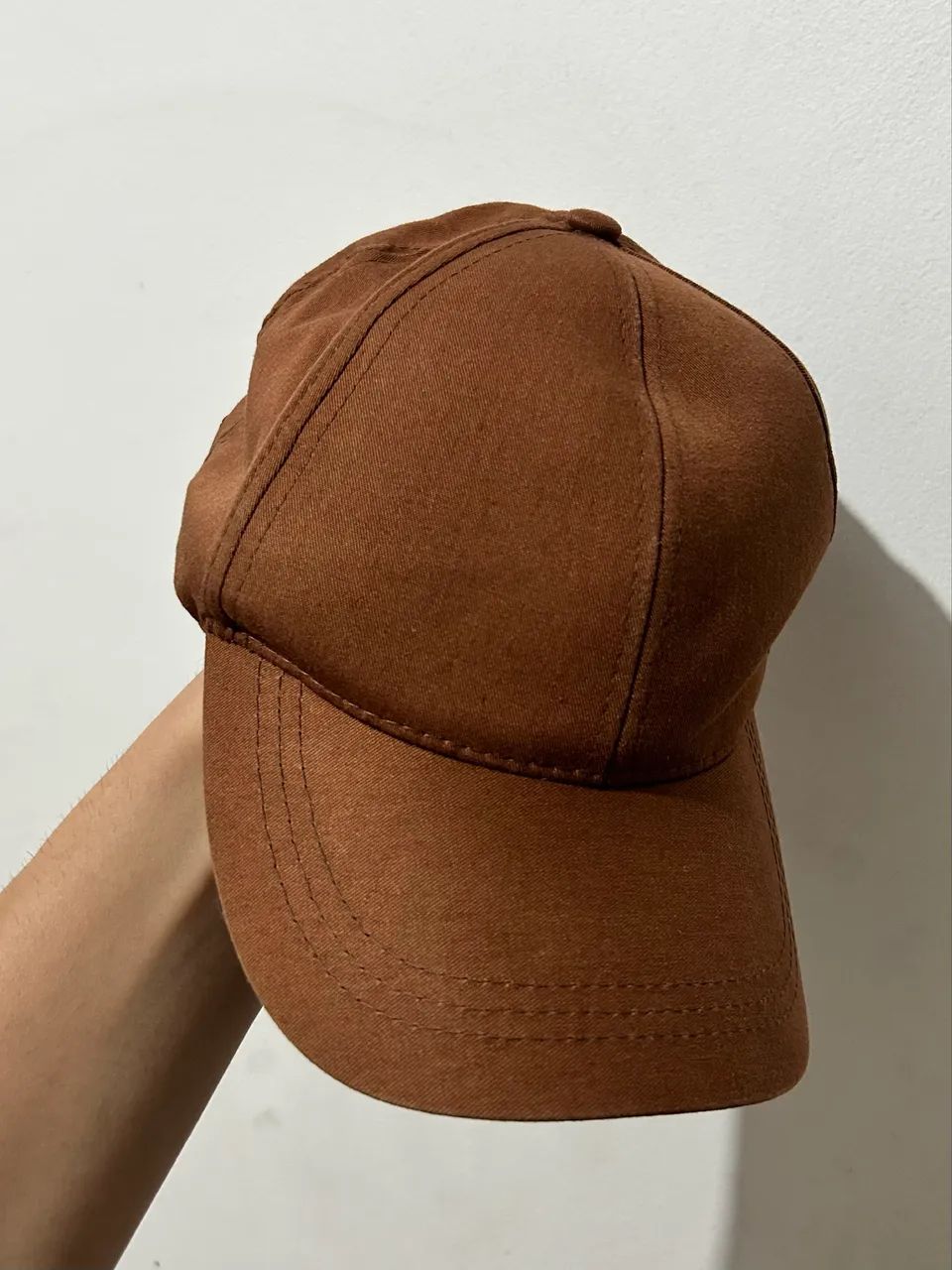 Boné Aba Curva Liso: Marrom (Renner)