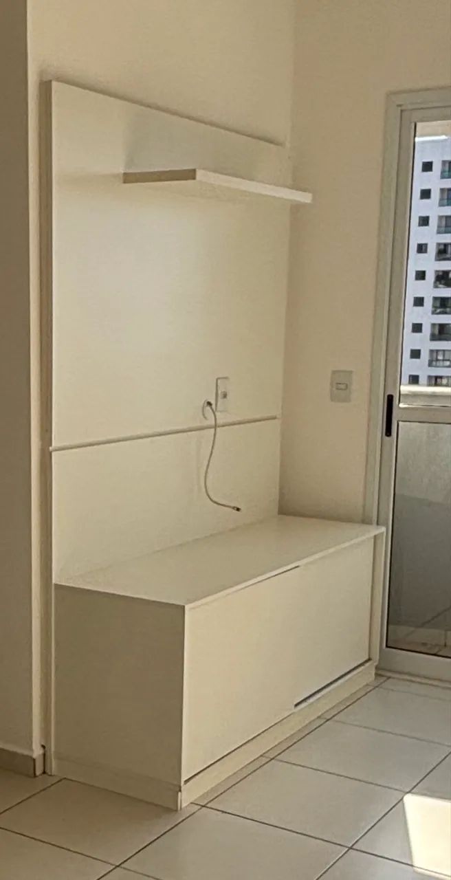 Painel para TV + rack branco  - Foto 4