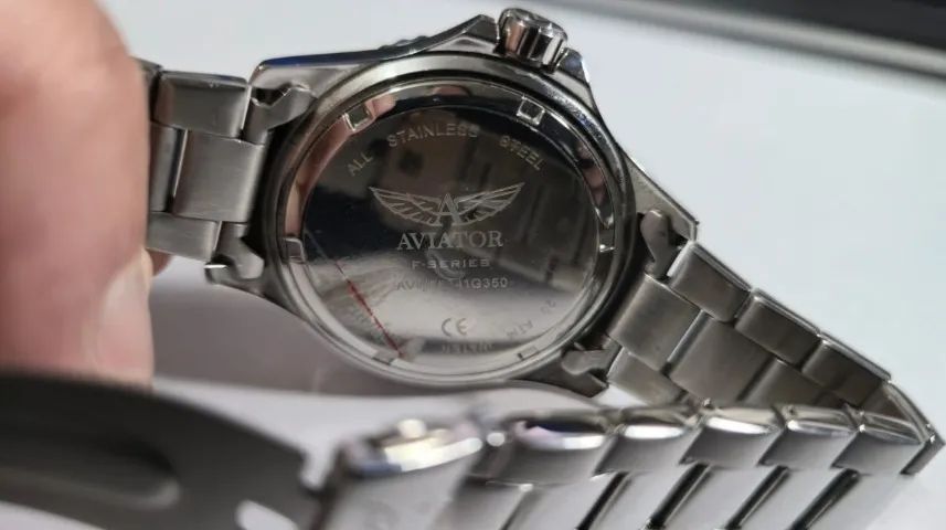 *Relógio Aviator F-Series 200mts Aço* - Foto 4