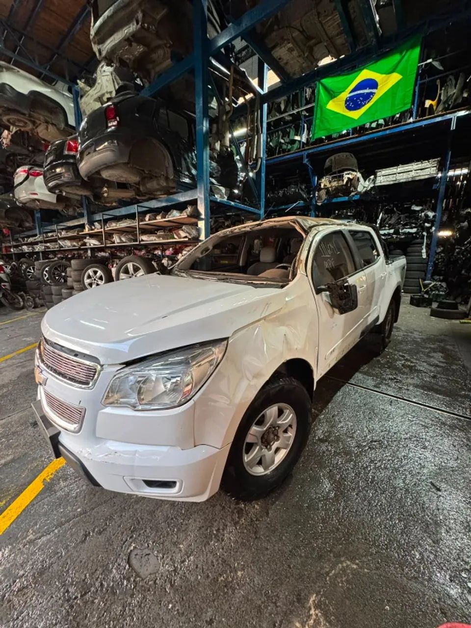  arpretiautopecas   Editado ? Sucata Gm S10 Cabine Dupla Lt Aut 2.8 Diesel 2015 / 2016 Dis - Foto 3