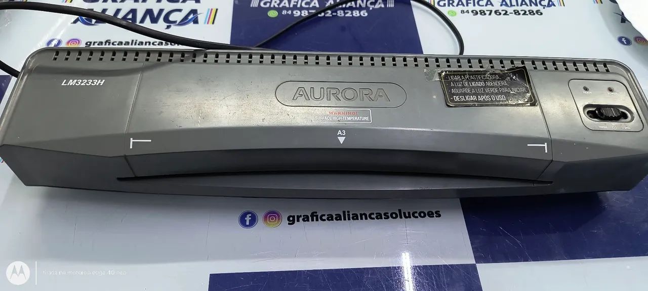 Laminadora e plastificadora. - Foto 2
