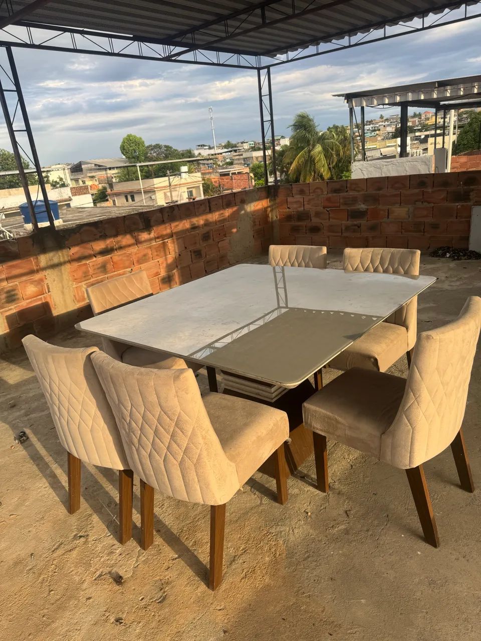 Mesa 6 Lugares 1,35 m x 1,35 m - Foto 2